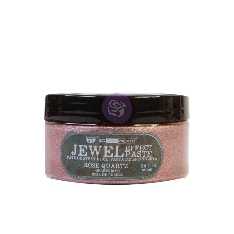 Finnabair - Art Extravagance Jewel Texture Embossing Paste - ROSE QUARTS