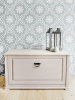 Re Design Schablon - Dainty Fleur ca 56x56cm