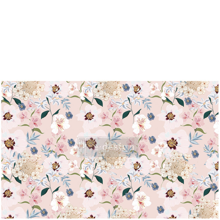 Re Design Tissue Paper - Blush Floral