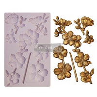 ReDesign Décor Moulds® - Silikonform - Botanical Blossoms (ca 13x20cm)
