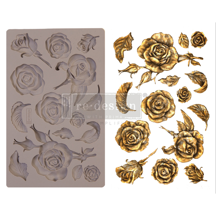 Re Design Gjutform / Silikonform - Fragant Roses