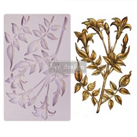 ReDesign Décor Moulds® - Silikonform - Lily Flowers (ca 13x20cm)