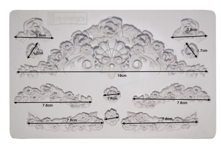 ReDesign Silikonformar / Gjutformar - Tillurie Flourishes