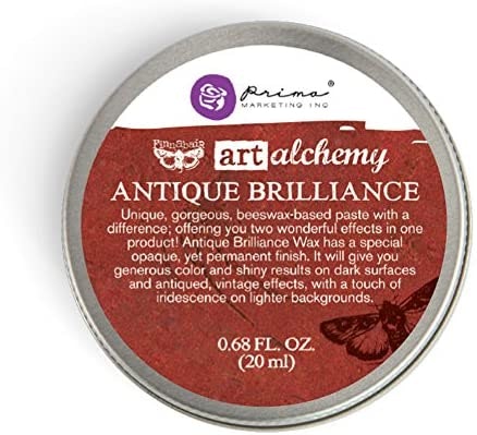 Art Alchemy Antique Brilliance - Metalliskt Antikvax FIRE RUBY