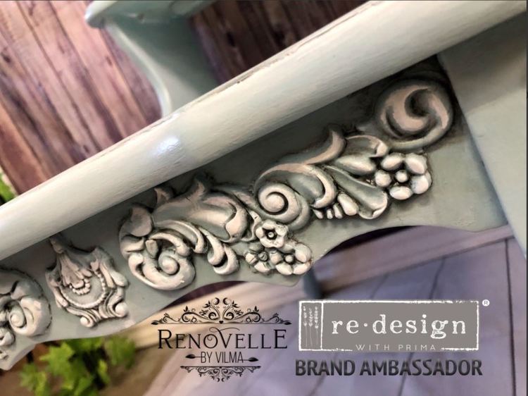 Re Design Decor Mould - Groenville Crest - Silikonform / Dekorform