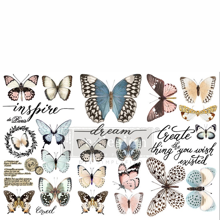 Re Design Décor Transfers® - Papillon  Collection