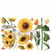 Re Design Décor Transfers® - Sunflower Afternoon - LITEN ca 30x46cm