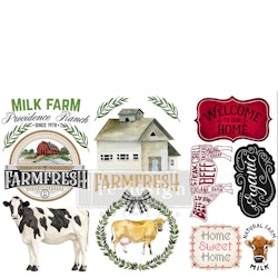 Re Design Décor Transfers® - Home & Farm - LITEN ca 30x46cm