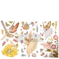 Re Design Décor Transfers® - Fairy Flowers - LITEN ca 30x46cm