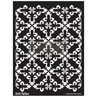 Re Design Schablon - CECE Gothic Trellis ca 46x65cm