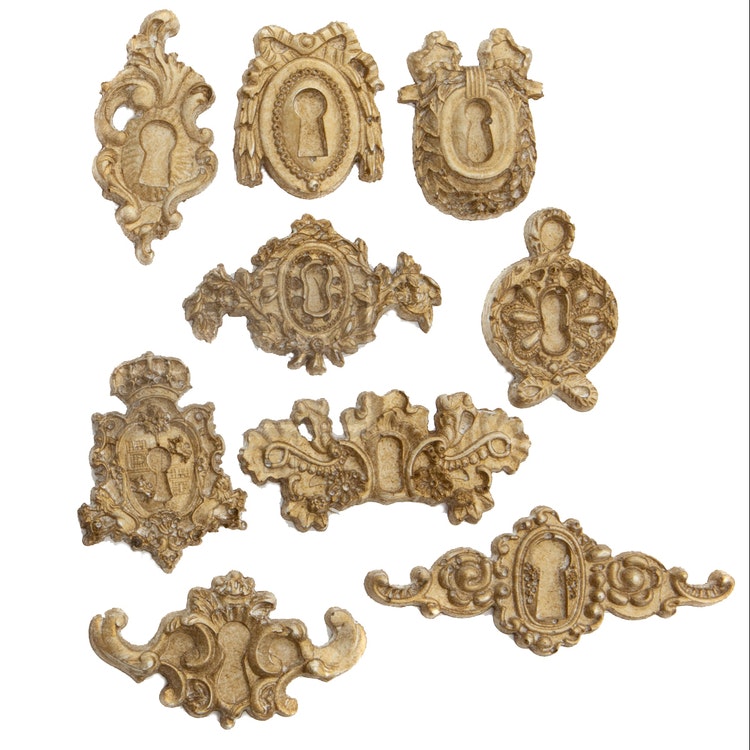 DEKORFORMAR / SILIKONFORMAR - ReDesign Decor Moulds® - Grandeur Keyholes