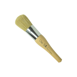 The Dixie Belle Brush - Pensel med naturborst OVAL 3.5cm