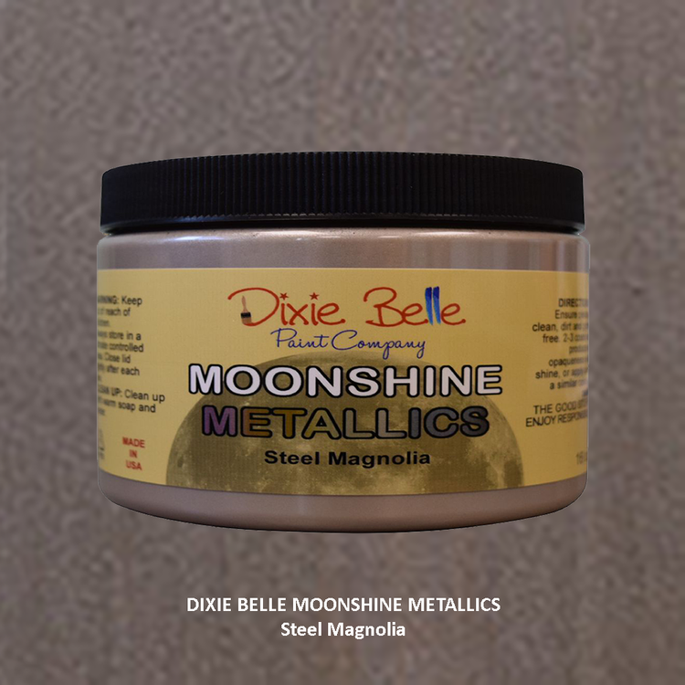 Metallfärg - Dixie Belle Moonshine Metallics - Steel Magnolia