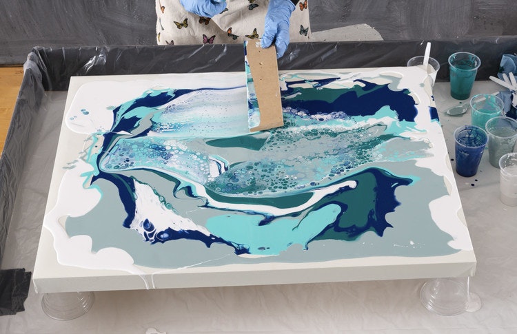 Fusion Acrylic Pour