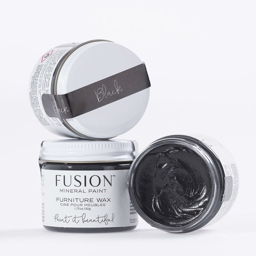 Fusion Möbelvax - BLACK (svart)