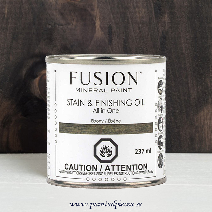 FUSION SFO (Stain & Finishing Oil) - EBONY (svart) / Bets