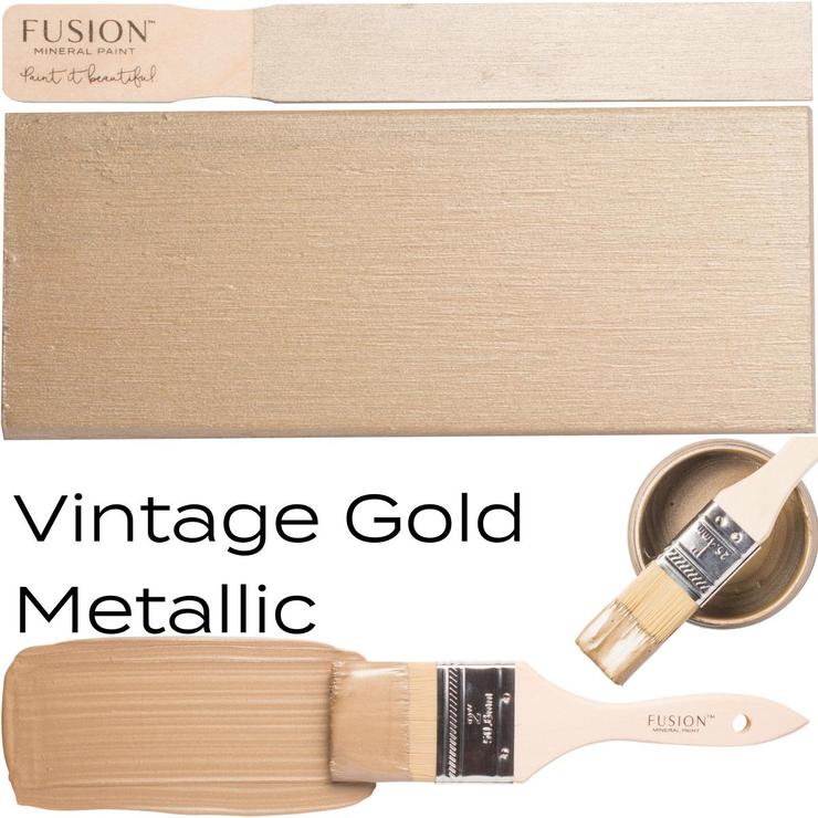 Fusion Metallic Vintage Gold - Metallfärg