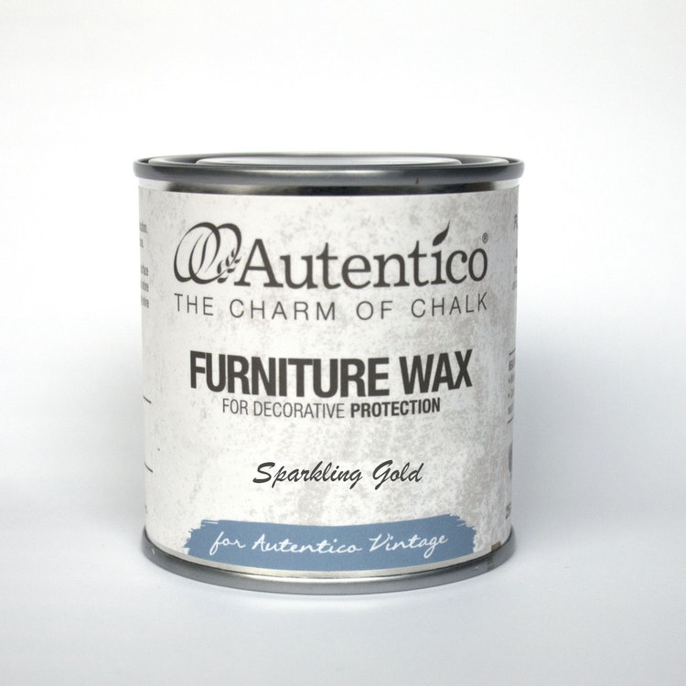 Autentico - Metallic Dekorvax SPARKLING GOLD (ljus guld) 250ml