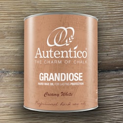 Autentico® Grandiose - Hårdvaxolja - CREAMY WHITE (vanilj / fudge)