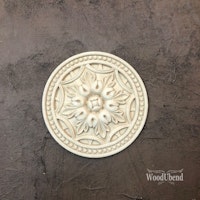 WoodUbend® 1384 Centerpiece Plaque, mått Ø 13.5cm