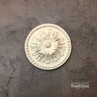WoodUbend® 1708 Centerpiece Plaque, mått Ø 10cm
