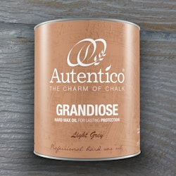 Autentico® Grandiose - Hårdvaxolja - LIGHT GREY (ljusgrå)