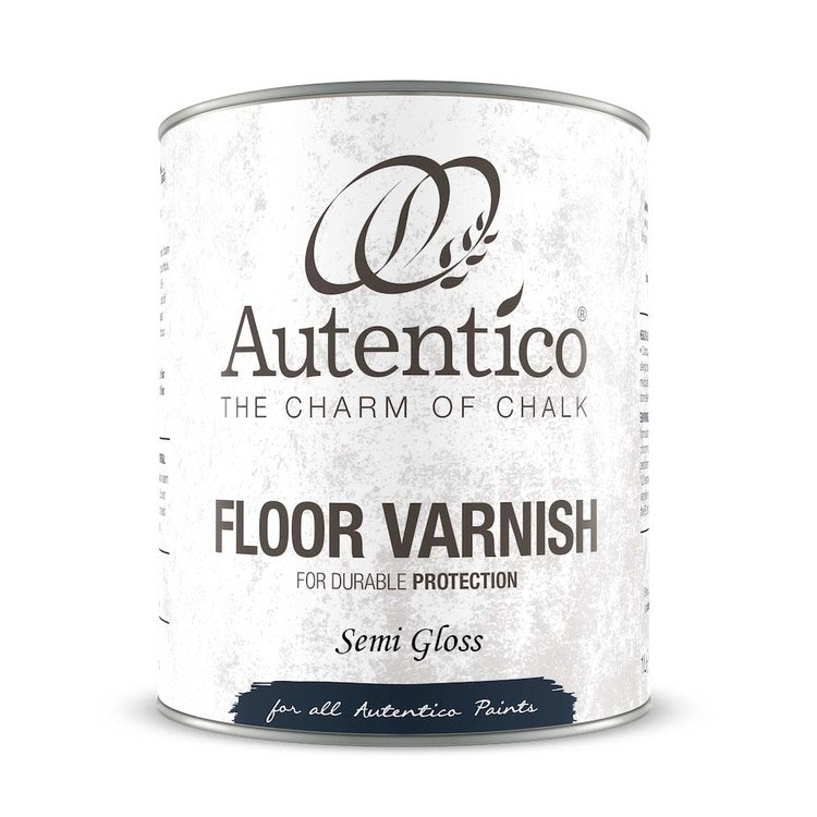 Autentico Floor Varnish SEMI GLOSS - Starkt Lack / Golvlack (halvblankt)