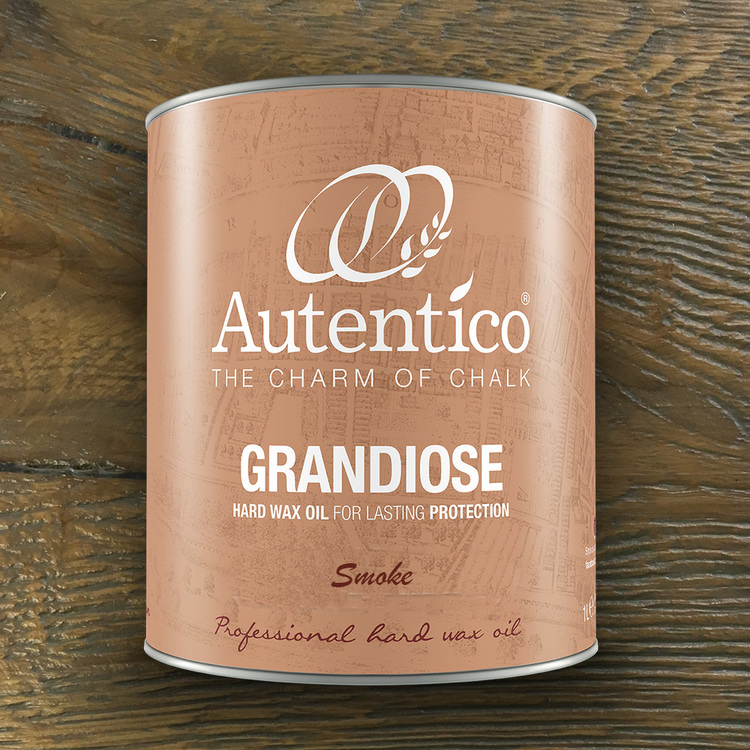 Autentico Grandiose - Hårdvaxolja - SMOKE (mellangrå)