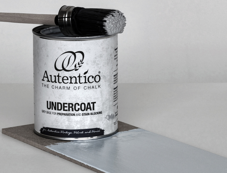 Autentico Undercoat - Grundfärg / Täckfärg GRÅ