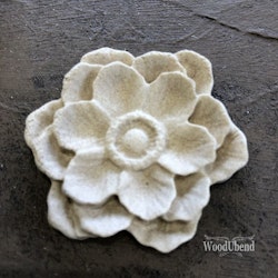 WoodUbend® 0355 Classic Multi Petal Flower, mått 5cm