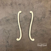 WoodUbend 1582 Decorative Pair (M)17x1cm