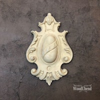 WoodUbend® 1731 Decorative Plaque, mått 9x11cm