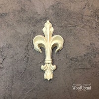 WoodUbend® 1347 Fleur de Lis, mått 10x5.5cm