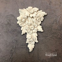 WoodUbend® 1674 Flower Garland (S), mått 11x7cm