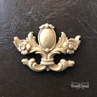 WoodUbend® 1790 Flower Plume, mått 11x8cm