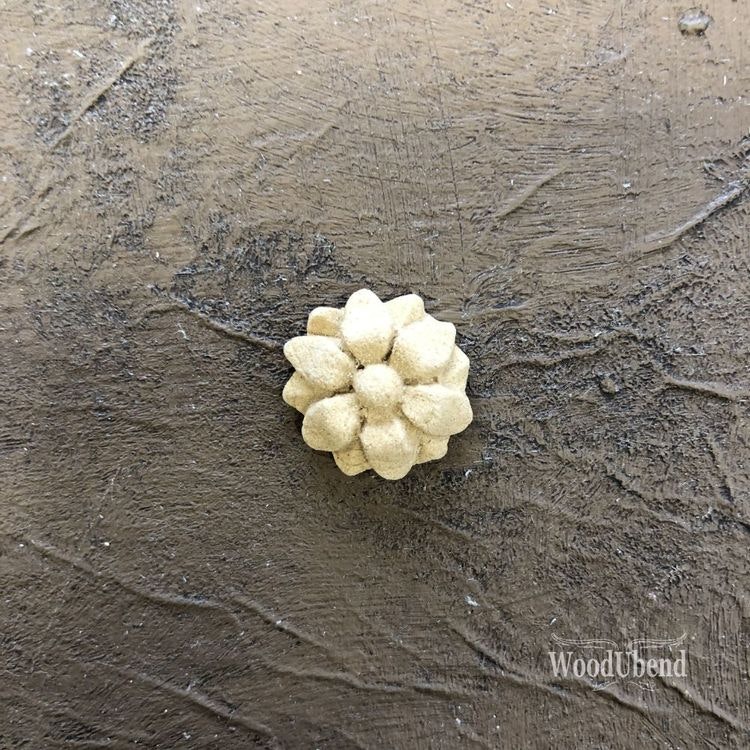 WoodUbend® 0527 Flower, mått ca 2cm