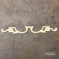 WoodUbend® 1773.1 Pediment, mått 34x4.5cm