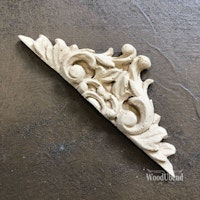 WoodUbend® 2168 Mini Pediment, mått 10x3.5cm