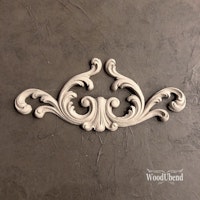 WoodUbend® 1418 Plume Scroll, mått 29x12cm