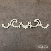 WoodUbend® 1510 Swirl Pediment, mått 50x12cm