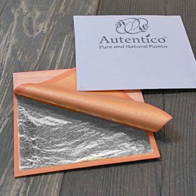 Autentico® Slagmetall - SILVER (aluminium) - Förgyllning