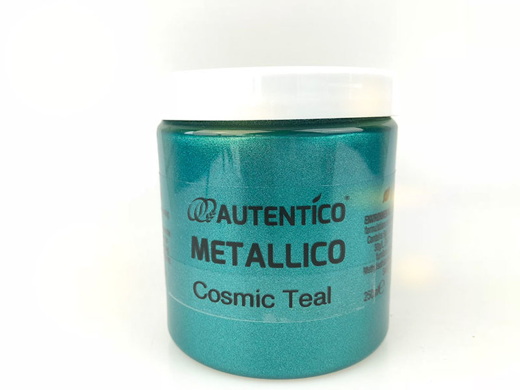 Autentico® Metallico - Metallfärg - COSMIC TEAL