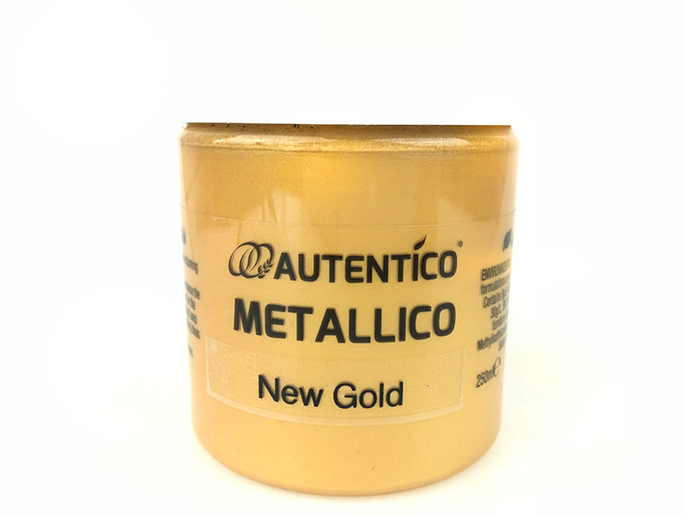 Autentico® Metallico - Metallfärg - NEW GOLD