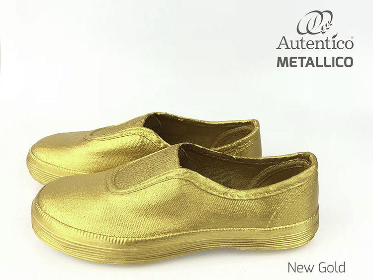 Autentico® Metallico - Metallfärg - NEW GOLD