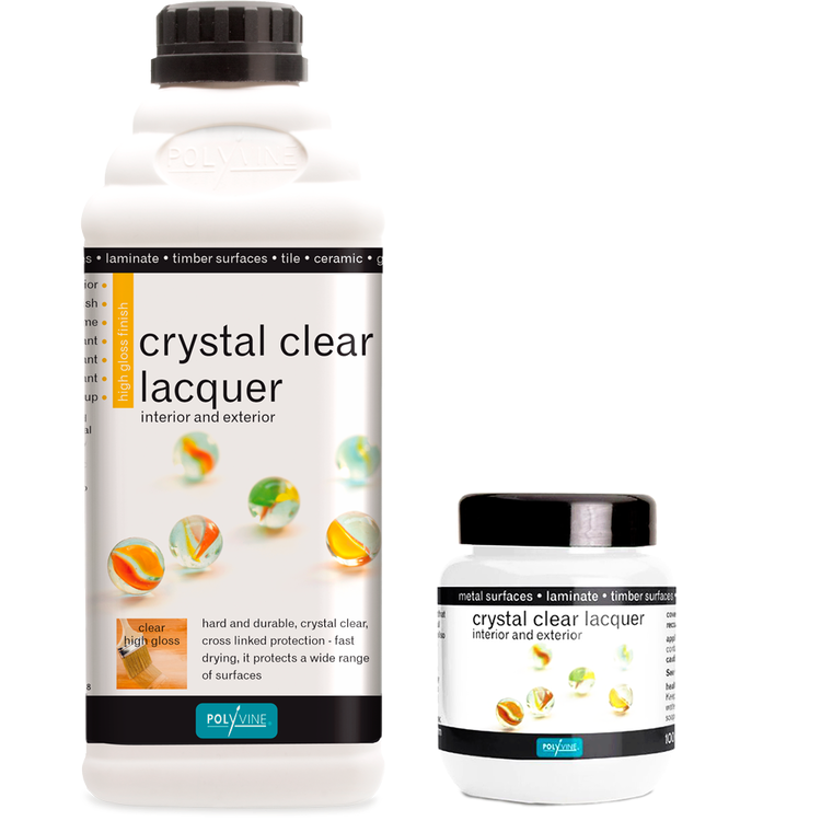 Polyvine  Crystal ClearLaquer / Binder - Klarlack