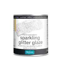 Polyvine® Sparkling GLITTER GLAZE (silverglittrande lacklasyr) - SILVER