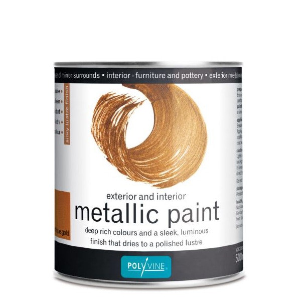 Polyvine Metallic Paint ANTIQUE GOLD