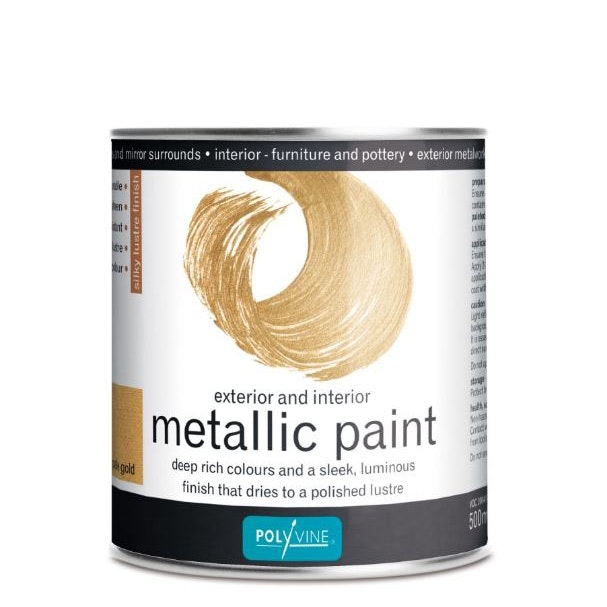 Polyvine Metallic Paint PALE GOLD (ljus guld)