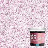 Polyvine® Glitter Paint Maker - PINK (rosa metallglitter)