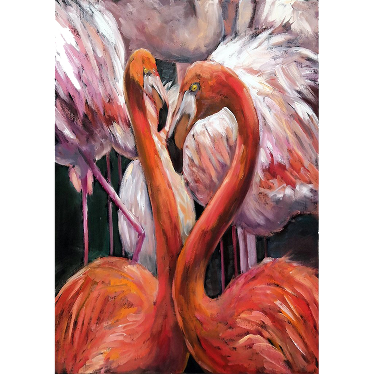 MINT Decoupage Paper FLAMINGOS